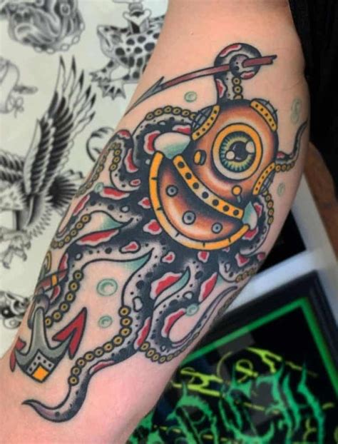 American Traditional Octopus Tattoos Explained